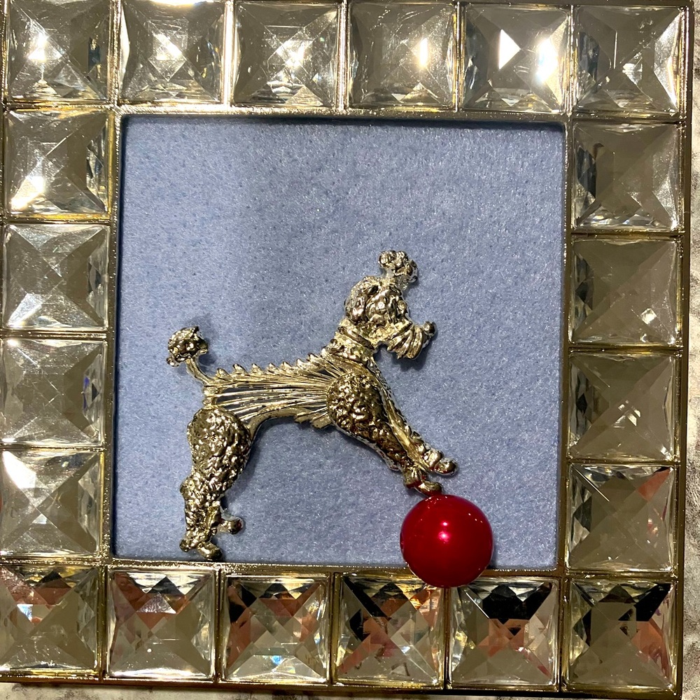 JEWELRY ART PICTURE. PERFECT LITTLE GIFT 💝 FOR DOG LOVERS UNIQUE OOAK HANDMADE